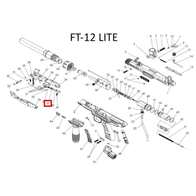 98-18 - N°37 - FT12 / FT50 LITE - TRIGGER RETURN SLIDE