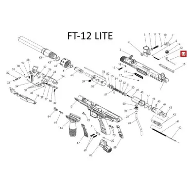 TA45006 - FT-12 - Pull Stick Nut
