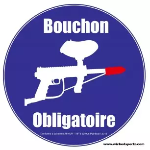 NF SIGN " BOUCHON DE CANON "