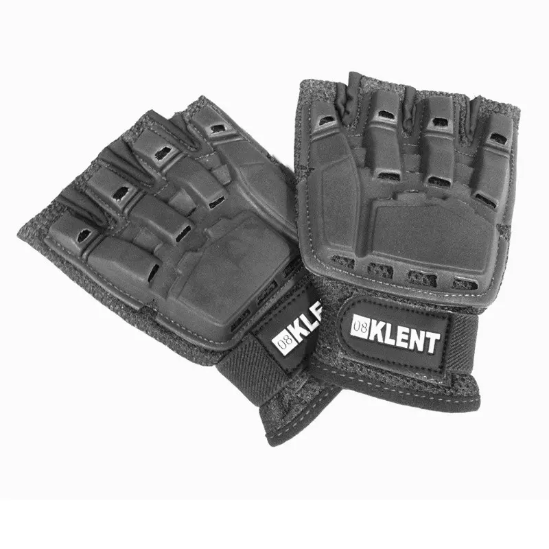 KLENT BLACK MITTENS WITH PCV PROTECTION