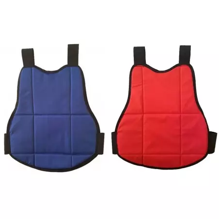 FLEXIBLE BREASTPLATE CHILD - REVERSIBLE Blue/Red