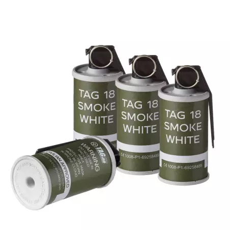TAG INNOVATION TAG-18 SMOKE GRENADE WHITE