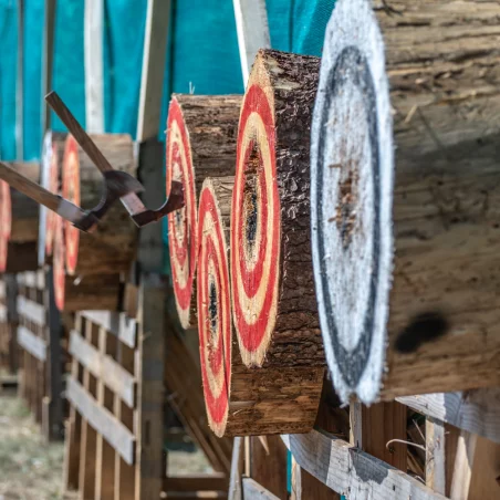 WOODEN TARGET 60-70 CM FOR AXE THROWING