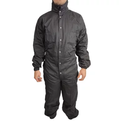 PAINTBALL SUIT FABRIC BLACK
