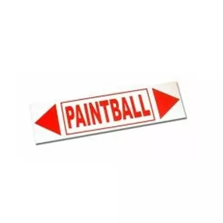 ARROW SIGN "PAINTBALL"