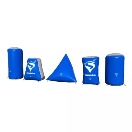 KIT 5 OBSTACLES GONFLABLES - CLASSIC SERIES BLEU