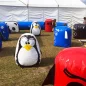 SET OF 5 INFLATABLE OBSTACLES - ANIMALS
