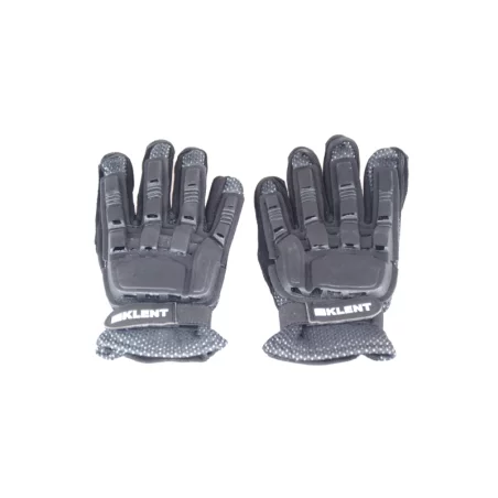 KLENT BLACK COMBAT GLOVES WITH PVC PROTECTION