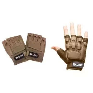 KLENT GREEN TAN MITTENS WITH PVC PROTECTION